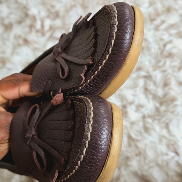 SAS Women's Tripad Kiltie Tassel Leather Brown Size 9M 🌴✌️ - Picture 4 of 9